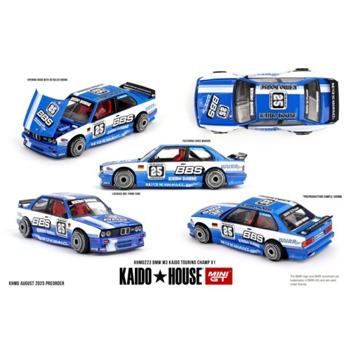 MGTKHMG223 - 1/64 BMW M3 KAIDO TOURING CHAMP V1