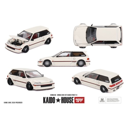 MGTKHMG246 - 1/64 HONDA CIVIC (EF) KAIDO STREET V1 MGTKHMG246 - 1/64 HONDA CIVIC (EF) KAIDO STREET V1
