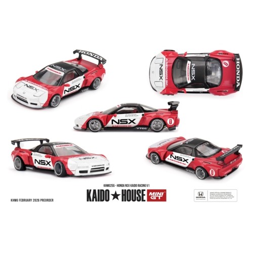 MGTKHMG255 - 1/64 HONDA NSX KAIDO RACING V1