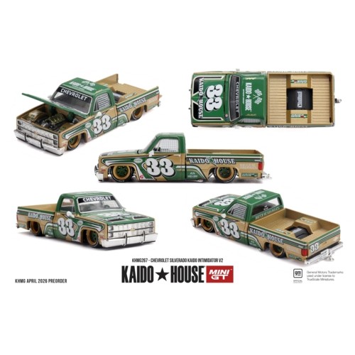 MGTKHMG267 - 1/64 CHEVROLET SILVERADO KAIDO INTIMIDATOR V2 MGTKHMG267 - 1/64 CHEVROLET SILVERADO KAIDO INTIMIDATOR V2