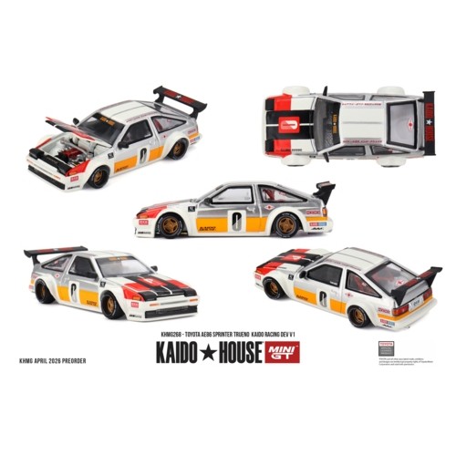 MGTKHMG268 - 1/64 TOYOTA AE86 SPRINTER TRUENO KAIDO RACING DEV V1 MGTKHMG268 - 1/64 TOYOTA AE86 SPRINTER TRUENO KAIDO RACING DEV V1