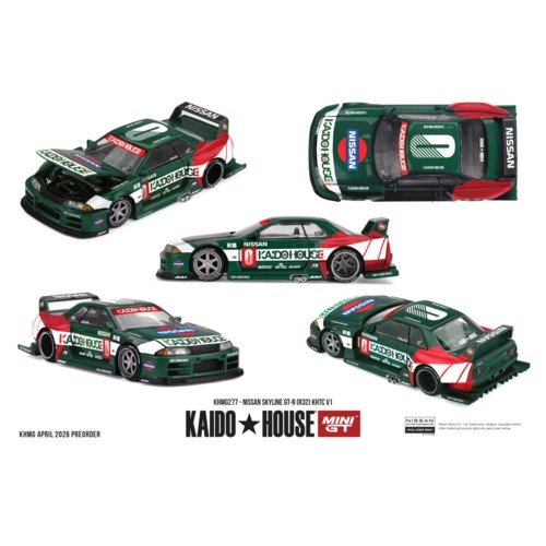 MGTKHMG277 - 1/64 NISSAN SKYLINE GT-R (R32) KHTC V1