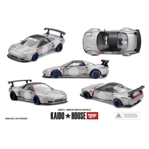 MGTKHMG279 - 1/64 HONDA NSX KAIDO TEST CAR SPEC V2