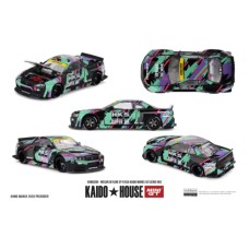MGTKHMG280 - 1/64 NISSAN SKYLINE GT-R R34 KAIDO WORKS (V2 AERO) HKS