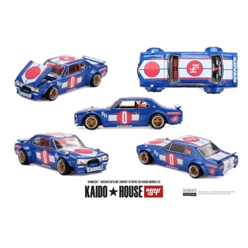 MGTKHMG287 - 1/64 NISSAN SKYLINE 2000GT-R (KPGC10) KAIDO WORKS V3