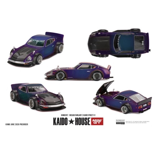 MGTKHMG297 - 1/64 NISSAN FAIRLADY Z KAIDO STREET V1 MGTKHMG297 - 1/64 NISSAN FAIRLADY Z KAIDO STREET V1