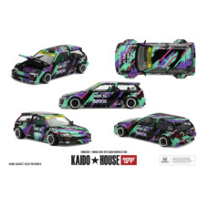 MGTKHMG303 - 1/64 HONDA CIVIC (EF) KAIDO WORKS HKS