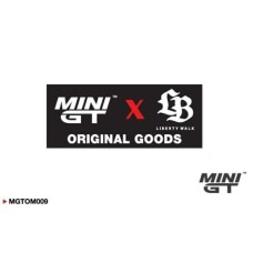 MGTOM009 - MINI GT X LB ORIGINAL GOODS STICKER (8X19CM)