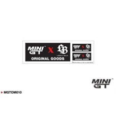 MGTOM010 - MINI GT X LB ORIGINAL GOODS STICKER SET (6X19CM)