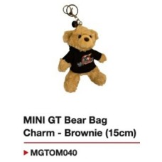 MGTOM040 - MINI GT BEAR BAG CHARM - BROWNIE