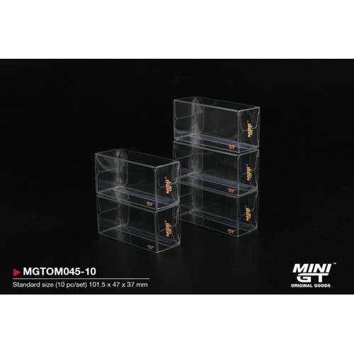 MGTOM045-10 - MINI GT BOX PROTECTOR TYPE A: STANDARD SIZE (10 PC/SET)