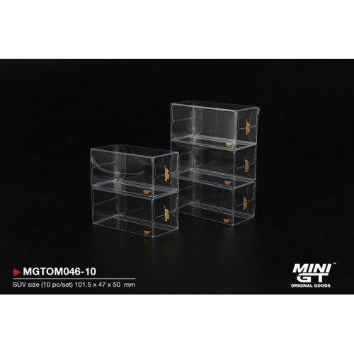 MGTOM046-10 - MINI GT BOX PROTECTOR TYPE B: SUV SIZE (10 PC/SET)