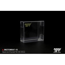 MGTOM047-10 - MINI GT BOX PROTECTOR TYPE C: SQUARE SIZE (10 PC/SET)