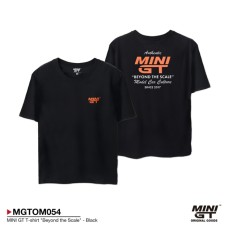 MGTOM054-S - MINI GT T-SHIRT BEYOND THE SCALE BLACK - S