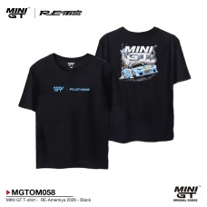 MGTOM058-S - MINI GT T-SHIRT RE-AMEMIYA 2026 BLACK - S