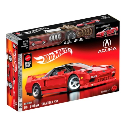 MHWBSJFT17 - HOT WHEELS ELITE 90 ACURA NSX (BRICK SHOP)
