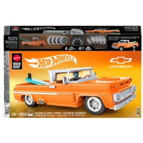 MHWBSJFT20 - HOT WHEELS ELITE CUSTOM 62 CHEVY PICKUP (BRICK SHOP)