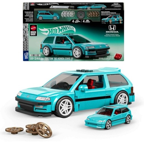 MHWBSJHF62 - HOT WHEELS SPEED CUSTOM 90 HONDA CIVIC EF (BRICK SHOP)