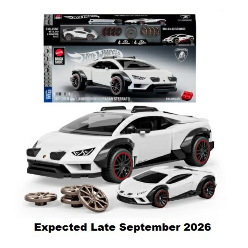 MHWBJHG75- HOTWHEELS SPEED LAMBORGHINI HURACAN STERRATO (BRICK SHOP)