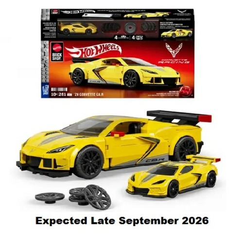 MHWBSJKR19 - HOTWHEELS SPEED CHEVROLET CORVETTE C8.R (BRICK SHOP)
