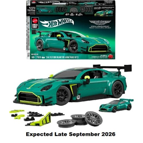 MHWBSJLF51 - HOTWHEELS ELITE ASTON MARTIN VANTAGE GTS (BRICK SHOP)