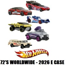 MHWC4982-99NE - LATEST X72 HOTWHEELS BASIC 2026 WORLDWIDE ASSORTMENT OF 72 WAVE 5