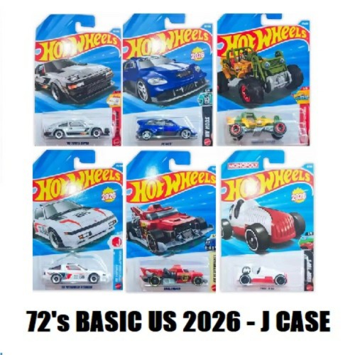 MHWC4982-99NJ - LATEST X72 HOTWHEELS BASIC 2026 WORLDWIDE ASSORTMENT OF 72 WAVE 9 MHWC4982-99NJ - LATEST X72 HOTWHEELS BASIC 2026 WORLDWIDE ASSORTMENT OF 72 WAVE 9
