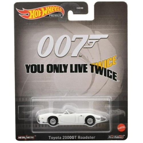 MHWDMC55-HKC27 - HOT WHEELS 007 YOU ONLY LIVE TWICE TOYOTA 2000GT ROADSTER