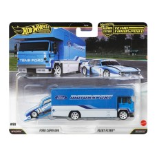 MHWFLF56-JHX89 HOT WHEELS TEAM TRANSPORT FORD CAPRI GR5 FLEET FLYER #88