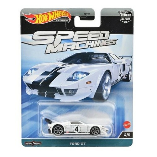 MHWFPY86-HKC46 - HOT WHEELS SPEED MACHINES FORD GT 4/5