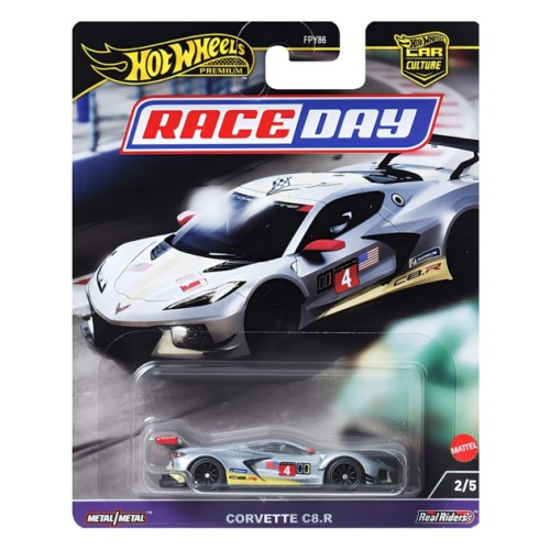 MHWFPY86-HRV95 - HOT WHEELS RACE DAY CORVETTE C8.R 2/5