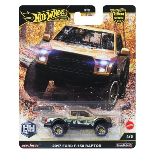 MHWFPY86-JBK70 - HOT WHEELS HW OFF ROAD 2017 FORD F-150 RAPTOR 4/5