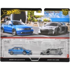 MHWHBL96-JDY82 - HOT WHEELS 2 PACK 1/64 AUDI S4 QUATTRO AND AUDI R8 LMS