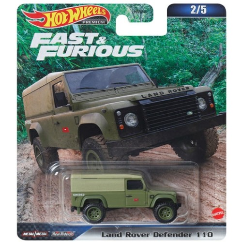 MHWHNW46-HKD26 - HOT WHEELS FAST AND FURIOUS PREMIUM DASH D 2023 LAND ROVER DEFENDER