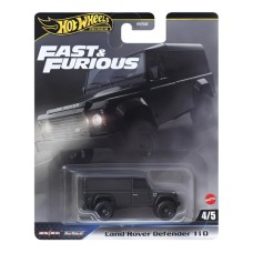 MHWHNW46-JBL98 - HOT WHEELS FAST AND FURIOUS LAND ROVER DEFENDER 110 4/5