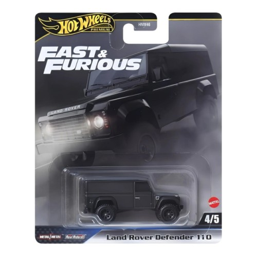 MHWHNW46-JBL98 - HOT WHEELS FAST AND FURIOUS LAND ROVER DEFENDER 110 4/5 MHWHNW46-JBL98 - HOT WHEELS FAST AND FURIOUS LAND ROVER DEFENDER 110 4/5