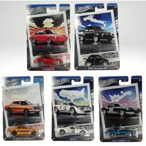 MHWHRT81-979G - 979G X10 HOTWHEELS NATIONAL ICONS ASSORTMENT