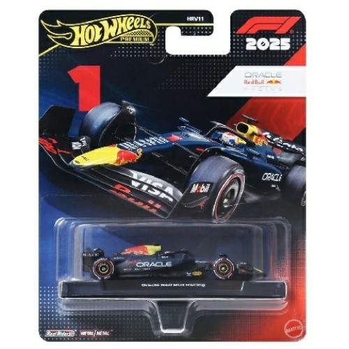 MHWHRV11-JKD83 - HOTWHEELS PREMIUM FORMULA 1 ORACLE RED BULL NO.1 MAX VERSTAPPEN