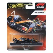 MHWHRV11-JKD88 - HOTWHEELS PREMIUM FORMULA 1 MCLAREN NO.4 LANDO NORRIS