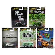 MHWHXD63-9C6D - 9C6D X10 1/64 HOTWHEELS POP CULTURE ASST (IMPORTER LABELS ON PRODUCT)