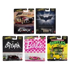 MHWHXD63-9C6E - 9C6E X10 1/64 HOTWHEELS POP CULTURE ASST (IMPORTER LABELS ON PRODUCT)