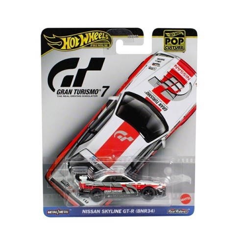 MHWHXD63-HKC28 - HOT WHEELS POP CULTURE NISSAN SKYLINE GT-R (BNR34) GRAN TURISMO 7
