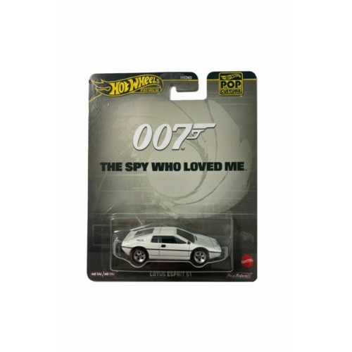 MHWHXD63-HXD98 - HOT WHEELS POP CULTURE JAMES BOND 007 LOTUS ESPRIT S1