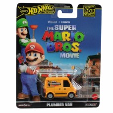 MHWHXD63-HXF03 - HOT WHEELS POP CULTURE THE SUPER MARIO BROS MOVIE PLUMBER VAN
