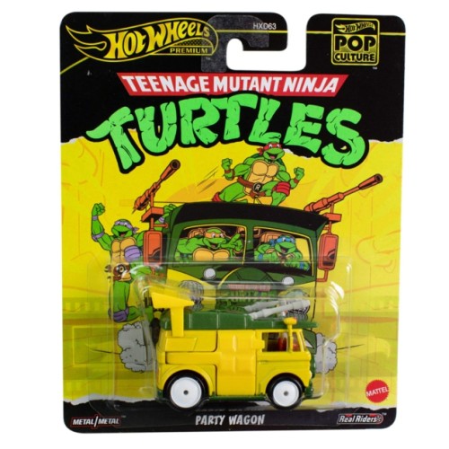 MHWHXD63-HXF04 - HOT WHEELS POP CULTURE TMNT PARTY WAGON