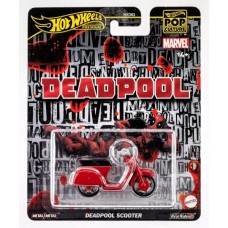 MHWHXD63-JBL70 HOT WHEELS POP CULTURE DEADPOOL SCOOTER