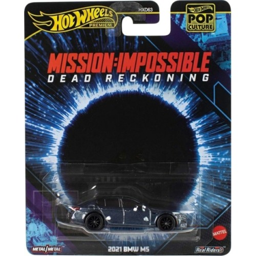 MHWJBL58 - 1/64 HOT WHEELS POP CULTURE L 2025 BMW M5 2021 MISSION IMPOSSIBLE