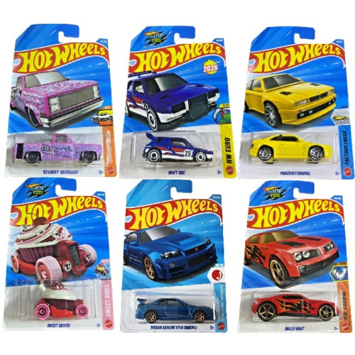 MHWL2593-973K - X72 HOTWHEELS BASIC US 2026 ASSORTMENT WAVE 10