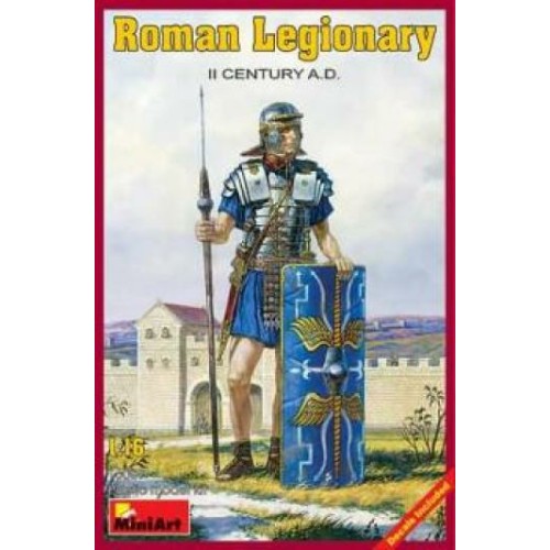 MIN16007 - 1/16 ROMAN LEGIONARY II CENTURY A.D. (PLASTIC KIT)