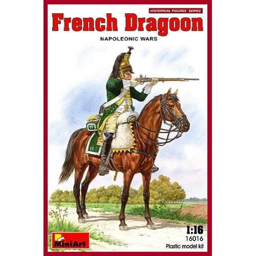MIN16016 - 1/16 FRENCH DRAGOON NAPOLEONIC WARS (PLASTIC KIT)